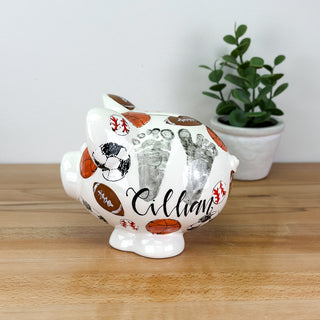 Sports Petite Piggy Bank