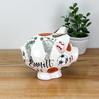 Sports Petite Piggy Bank