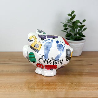 Trucks Petite Piggy Bank