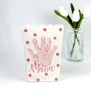 Polka Dot Petite Vase