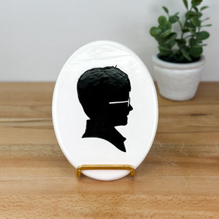 Classic Clay Silhouette Plaque