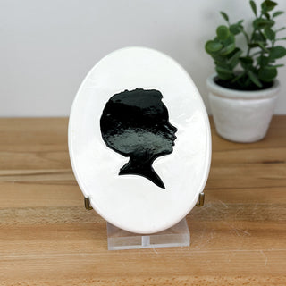Classic Clay Silhouette Plaque