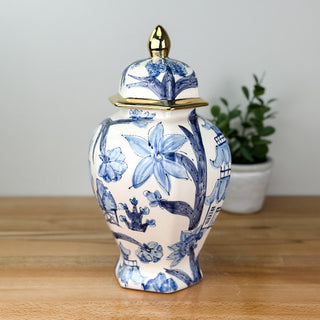Classic Chinoiserie Keehln Ginger Jar
