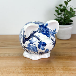 Classic Chinoiserie Petite Piggy Bank