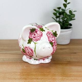 Elegant Flower Petite Piggy Bank