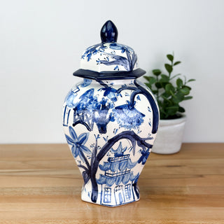 Classic Chinoiserie Keehln Ginger Jar