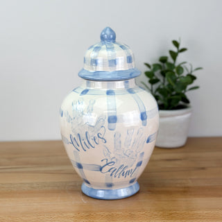 Gingham Tyler Ginger Jar