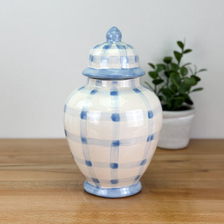 Gingham Tyler Ginger Jar