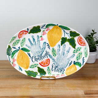 Summer Citrus Wide Platter
