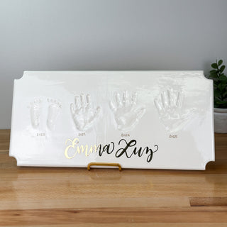 Through the Years Clay Plaque