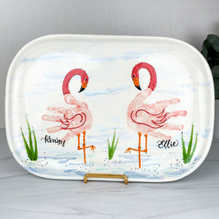 Flamingo Wide Platter