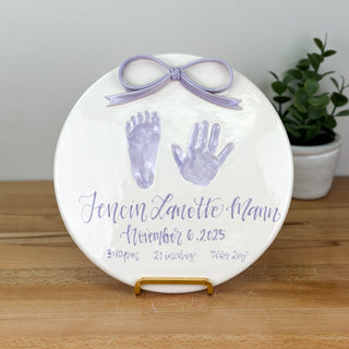 Classic Clay Bow Plaque