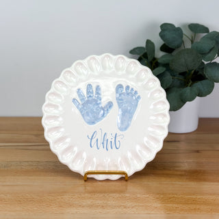 Ruffled Edge Plaque