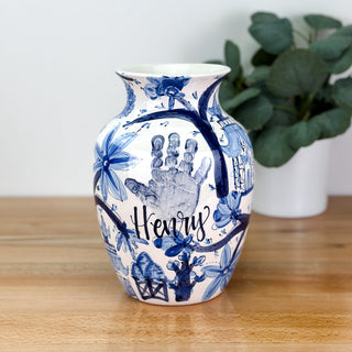 Classic Chinoiserie Petite Vase