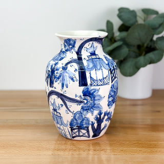 Classic Chinoiserie Petite Vase
