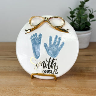 Classic Clay Bow Plaque