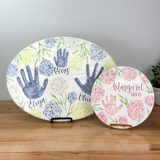 Sadie's Hydrangea Clay Plaque