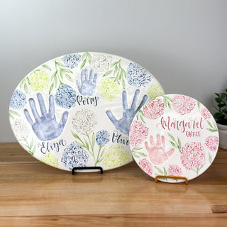 Sadie's Hydrangea Clay Plaque