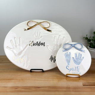 Classic Clay Bow Plaque