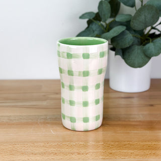 Gingham Mug