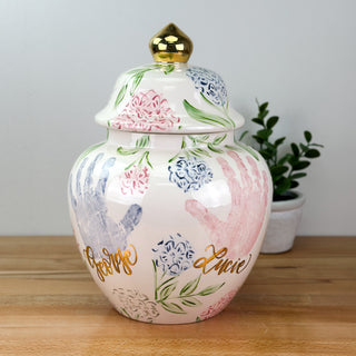 Sadie's Hydrangea Meghan Ginger Jar