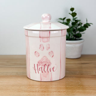 Stripes Treat Jar