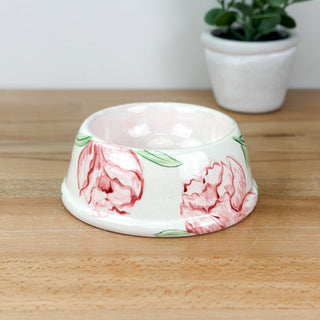 Peony Pet Bowl