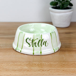 Stripes Pet Bowl