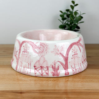 Classic Chinoiserie Pet Bowl