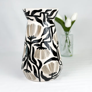 Art Deco Flowers Vase