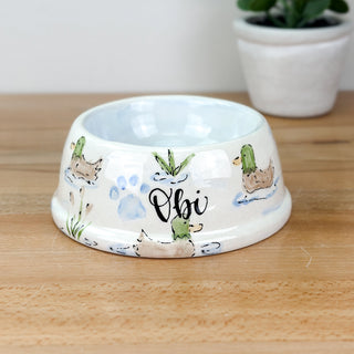 Grace's Ducks Pet Bowl