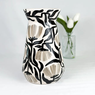 Art Deco Flowers Vase