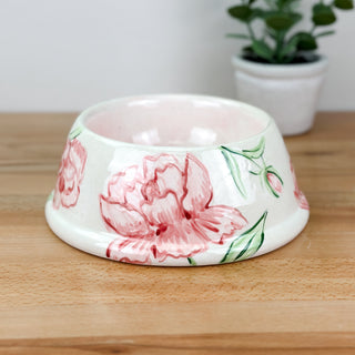 Peony Pet Bowl