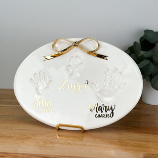 Classic Clay Bow Plaque