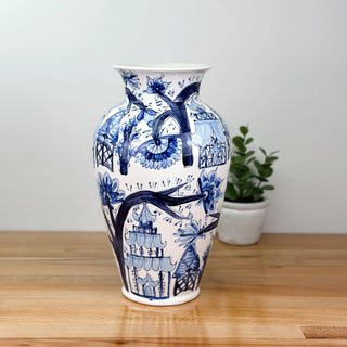 Classic Chinoiserie XL Vase