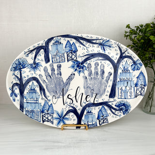 Classic Chinoiserie Wide Platter