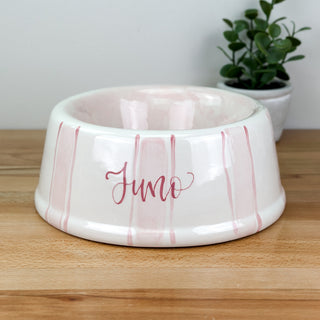 Stripes Pet Bowl