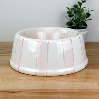 Stripes Pet Bowl