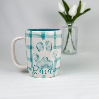 Gingham Mug