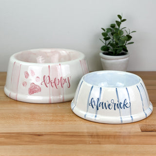Stripes Pet Bowl