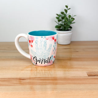 Valentine's Brushstrokes Mug