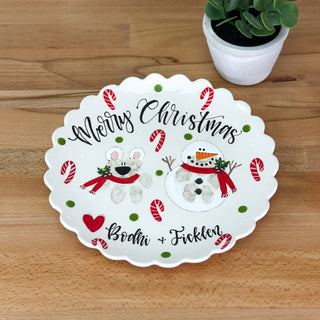 Christmas Buddies Petite Platter