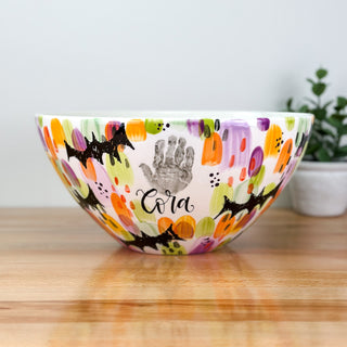 Halloween Brushstrokes XL Candy Bowl
