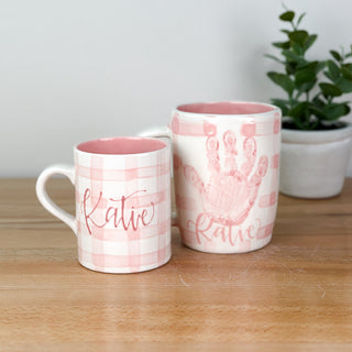 Gingham Mini Me Mug