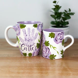 Elegant Flowers Mini Mug