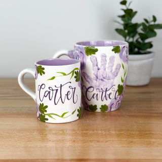 Elegant Flowers Mini Mug
