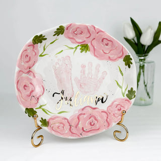 Elegant Flowers Dish