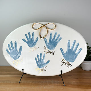 Classic Clay Bow Plaque