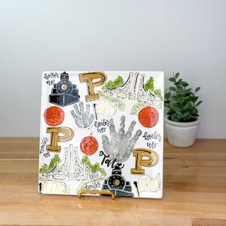 Collegiate Chic Petite Platter