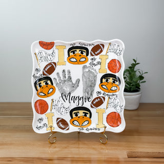 Collegiate Chic Petite Platter